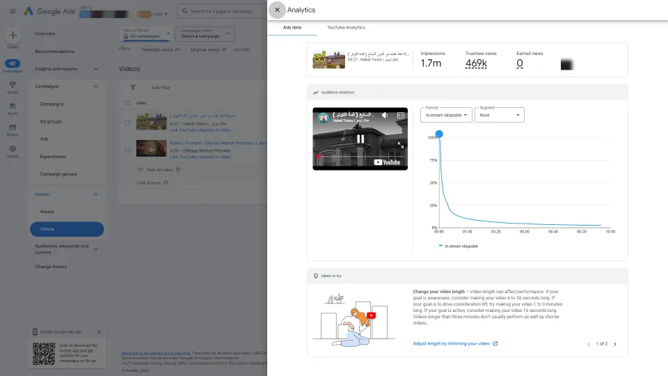 Arabic Client — 1.7M Impressions